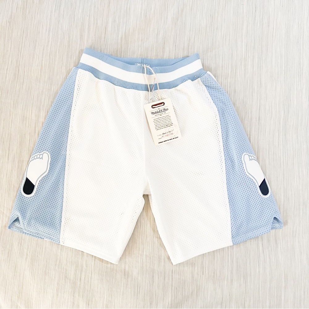 Mitchell & Ness University Of North Carolina 1983-1984 Shorts- 100% Authentic